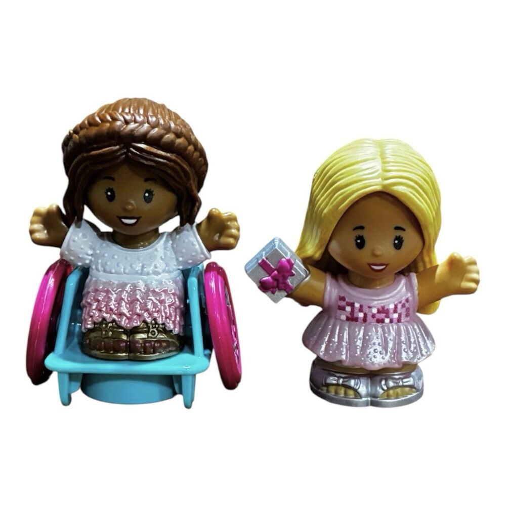 Fisher-Price Little People Barbie Party Character Figures Wheelchair